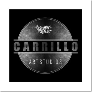 carrillo art studios logo Posters and Art